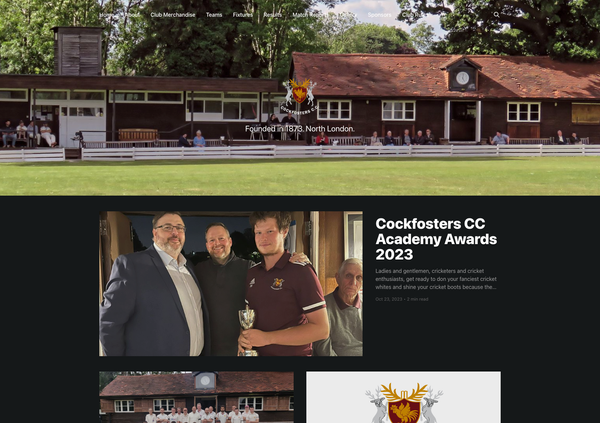Case Study: Cockfosters Cricket Club